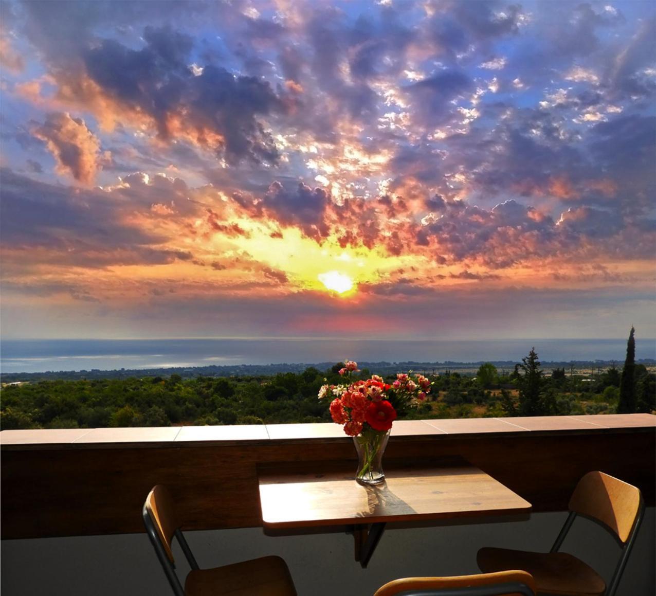 Panoramaloft - Quality, View, Sea & Mountain Apartment Литокорон Екстериор снимка
